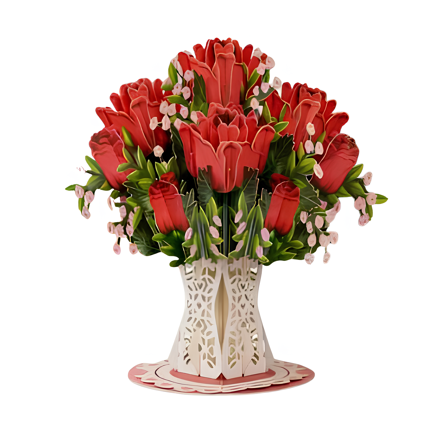 Infinity Blooms: 3D Pop-Up Flower Card