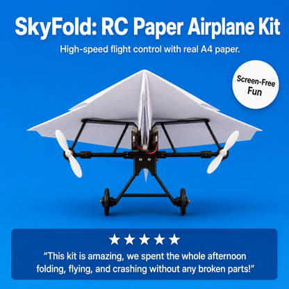 SkyFold: RC Paper Airplane Kit