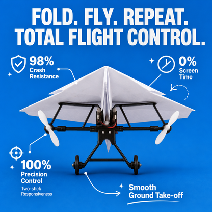 SkyFold: RC Paper Airplane Kit