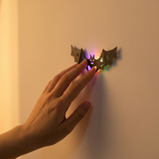 HauntGlow Halloween LED Wall Lights — 30-Piece Silhouette Set