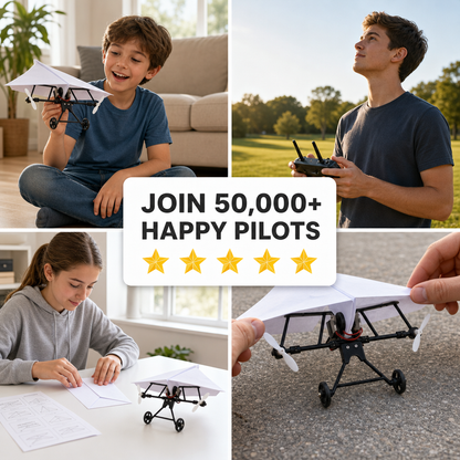SkyFold: RC Paper Airplane Kit