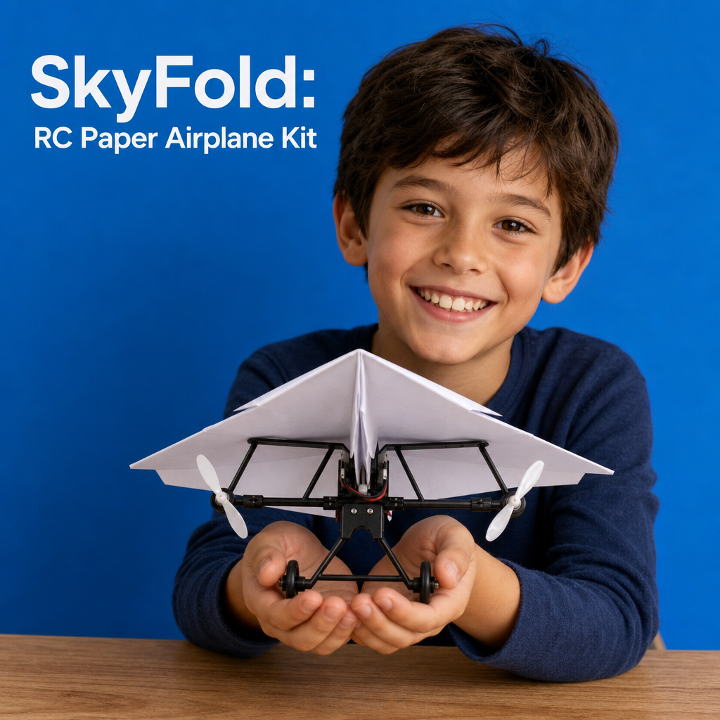 SkyFold: RC Paper Airplane Kit