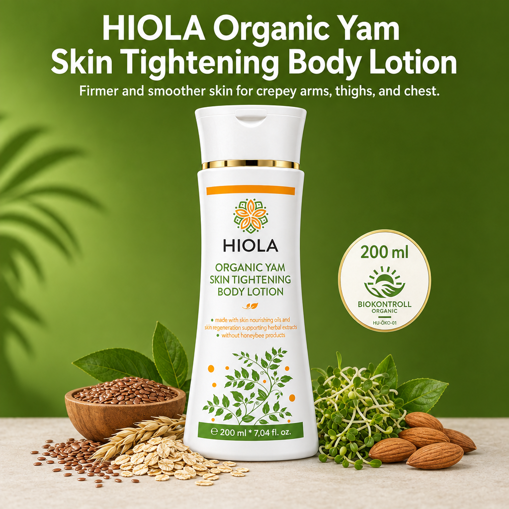 HIOLA Organic Yam Skin Tightening Body Lotion