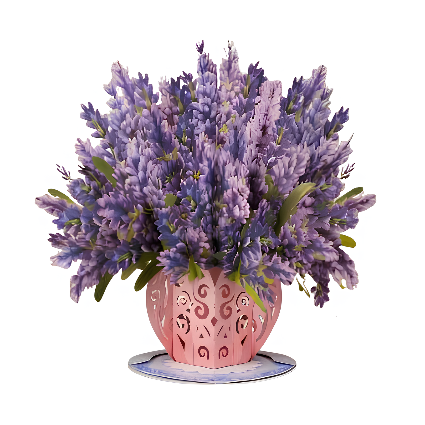 Infinity Blooms: 3D Pop-Up Flower Card