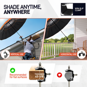 MagShade Pro™: Magnetic Jobsite Umbrella