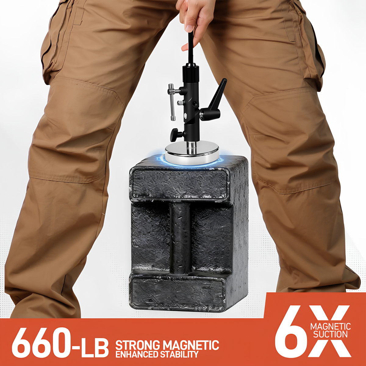 MagShade Pro™: Magnetic Jobsite Umbrella