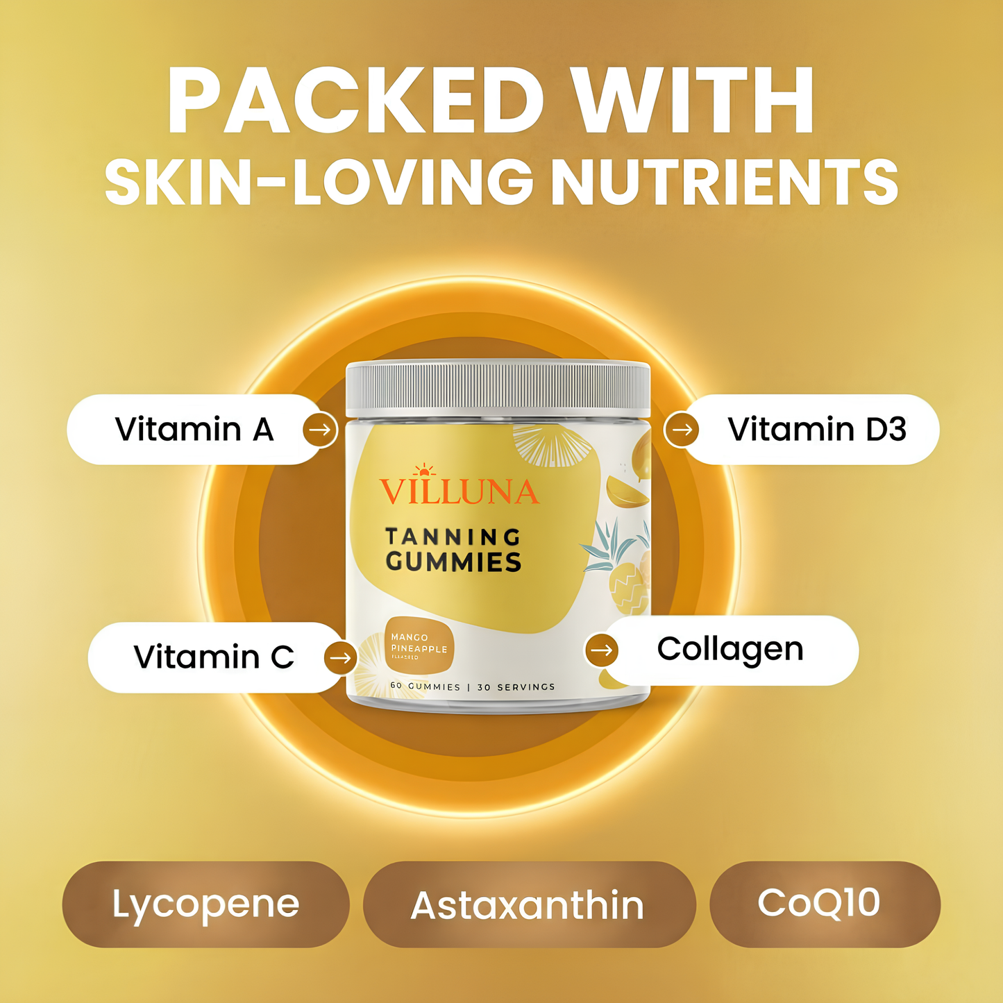 Villuna Tanning Gummies