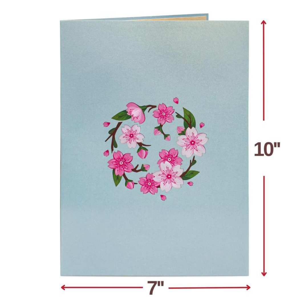 Infinity Blooms: 3D Pop-Up Flower Card