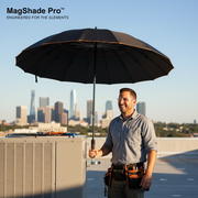MagShade Pro™: Magnetic Jobsite Umbrella