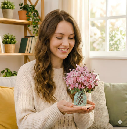 Infinity Blooms: 3D Pop-Up Flower Card