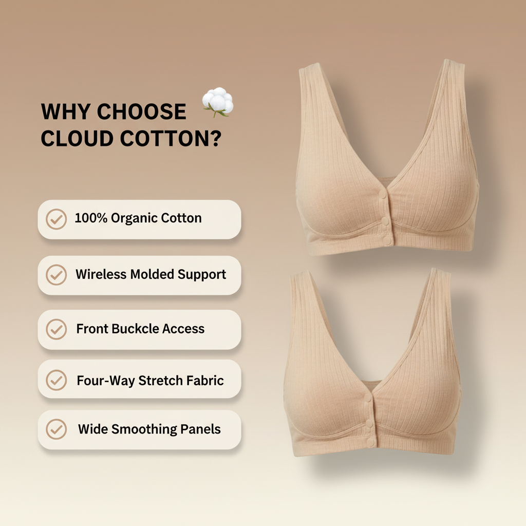 The Cloud Cotton Bra